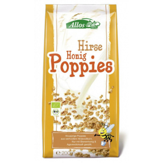 Hirse-Honig-Poppies