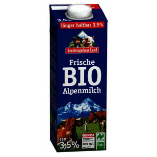 Alpenmilch länger haltbar 3,5% NATURLAND