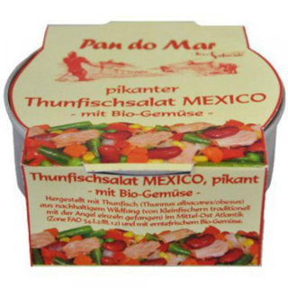 Thunfischsalat Mexico pikant mit Gemüse